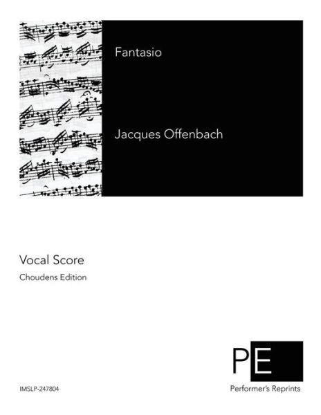 Cover for Jacques Offenbach · Fantasio (Paperback Bog) (2015)