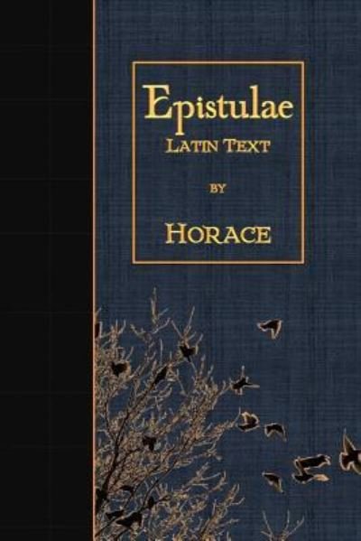 Cover for Horace · Epistulae (Taschenbuch) (2016)