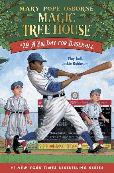 Cover for Mary Pope Osborne · A Big Day for Baseball - Magic Tree House (R) (Hardcover Book) (2017)