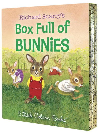 Cover for Richard Scarry · Richard Scarry's Box Full of Bunnies - Little Golden Book (Hardcover Book) (2018)
