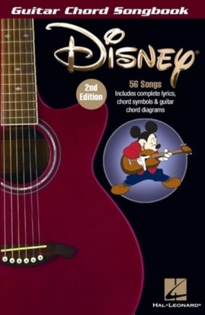 Disney - Guitar Chord Songbook - 2nd Edition - Hal Leonard Publishing Corporation - Livres - Hal Leonard Corporation - 9781540061089 - 1 juillet 2019