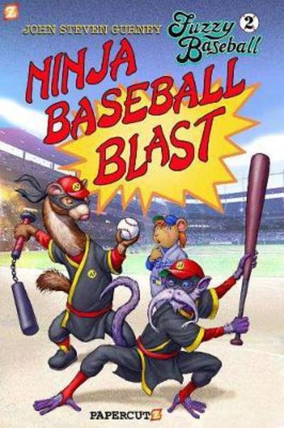 Cover for John Steven Gurney · Fuzzy Baseball Vol. 2: Ninja Baseball Blast (Hardcover bog) (2019)