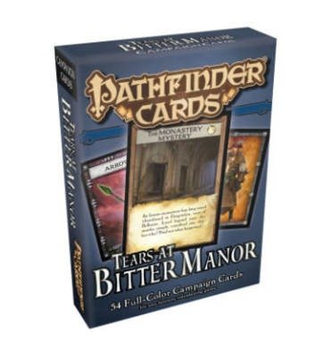 Cover for Paizo Staff · Pathfinder Campaign Cards: Tears at Bitter Manor (GAME) (2014)