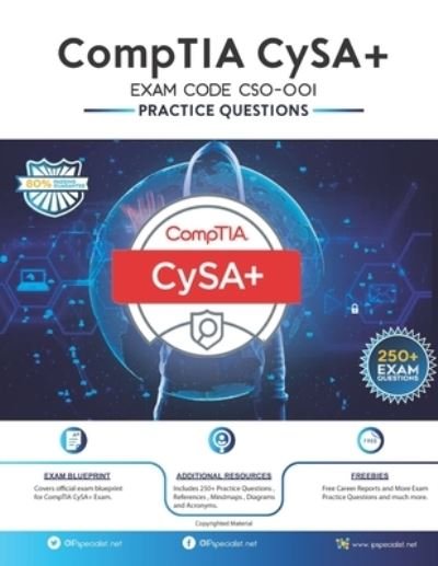 CompTIA CySA+ EXAM CODE CS0-001 - Ip Specialist - Bøger - Independently Published - 9781703859089 - 30. oktober 2019
