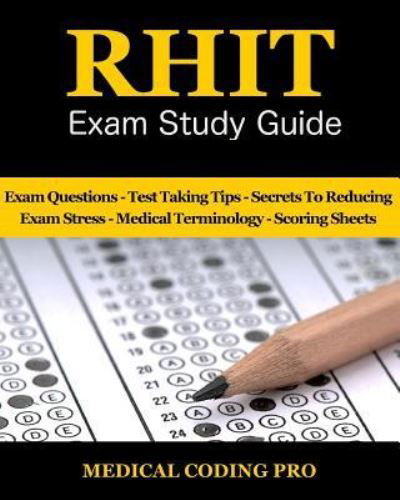 Cover for Medical Coding Pro · RHIT Exam Study Guide - 2018 Edition (Pocketbok) (2018)