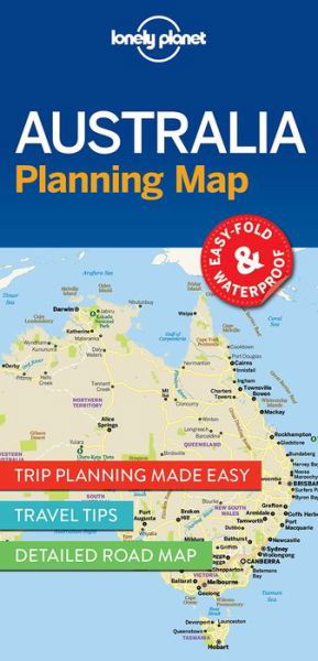 Lonely Planet Australia Planning Map - Map - Lonely Planet - Books - Lonely Planet Global Limited - 9781786579089 - June 20, 2017