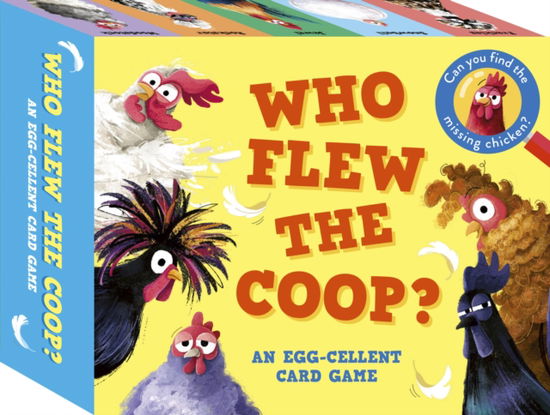 Cover for Robie Rogge · Who Flew the Coop?: An Egg-cellent Card Game: Can you find the missing chicken? (Flashcards) (2025)