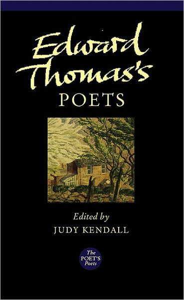 Cover for Edward Thomas · Edward Thomas's Poets (Paperback Book) (2008)