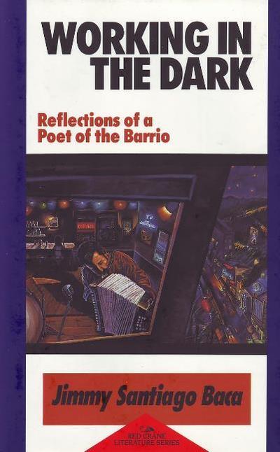 Cover for Jimmy Santiago Baca · Working in the Dark: Reflections of a Poet of the Barrio (Gebundenes Buch) (1992)