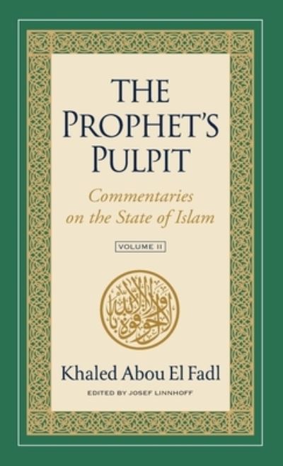 Cover for Khaled Abou El Fadl · Prophet's Pulpit (Book) (2023)