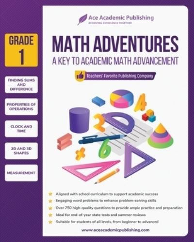 Cover for Ace Academic Publishing · Math Adventures - Grade 1 (Bok) (2023)