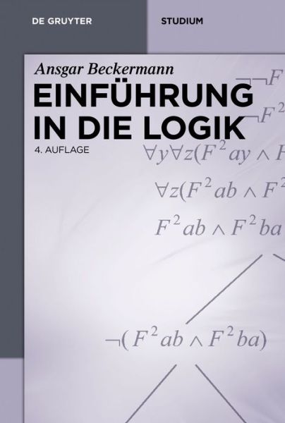 Cover for Beckermann · Einführung in die Logik (Book) (2014)