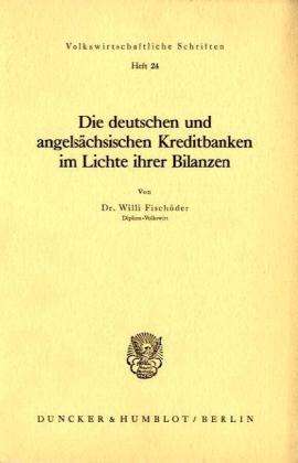 Cover for Fischöder · Die deutschen und angelsächsi (Book) (1956)