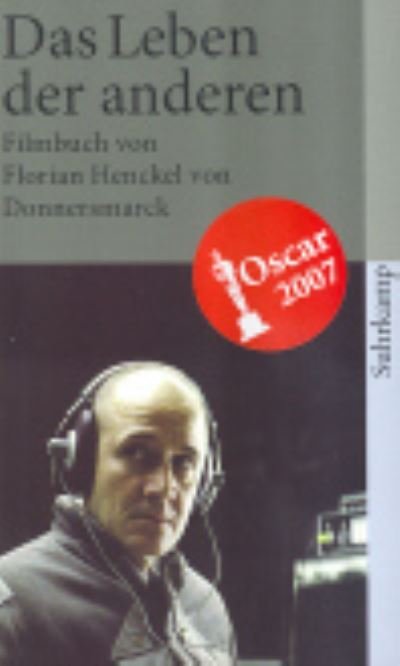 Cover for Florian Henckel Von Donnersmarck · Suhrk.TB.3908 Henckel.Leben der anderen (Bok)