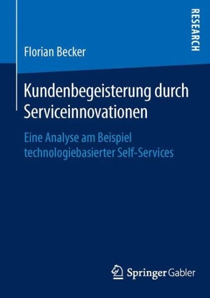 Cover for Becker · Kundenbegeisterung durch Service (Book) (2015)