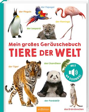 Cover for Mein großes Geräuschebuch – Tiere der Welt (Book) (2025)