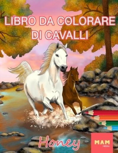 Cover for Urs Markwalder · Libro da Colorare di Cavalli (Paperback Book) (2020)