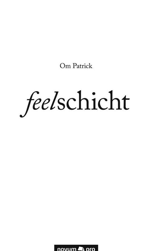 Cover for Patrick · Feelschicht (Bog) (2020)