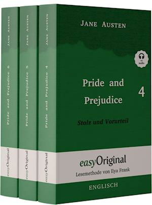 Pride and Prejudice / Stolz und Vorurteil - Teile 4-6 Softcover (Buch + Audio-Online) - Lesemethode von Ilya Frank - Zweisprachige Ausgabe Englisch-Deutsch - Jane Austen - Boeken - EasyOriginal Verlag - 9783991126089 - 9 december 2022