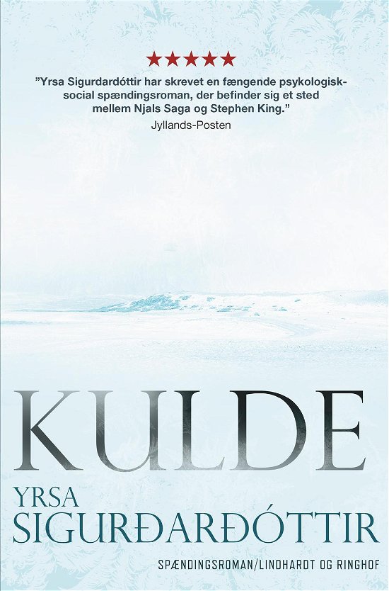 Cover for Yrsa Sigurðardóttir · Kulde (Paperback Bog) [2. udgave] (2016)