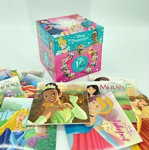 Disney: Disney Prinsesser - Mit lille bibliotek - Gaveæske med 10 bøger -  - Merchandise - Karrusel Forlag - 9788771862089 - November 4, 2021
