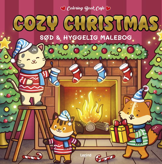 Cover for Coloring Book Cafe · Cozy Coloring: Malebog: Cozy Christmas - DeLuxe - Cozy Coloring (Paperback Bog) [1. udgave] (2025)