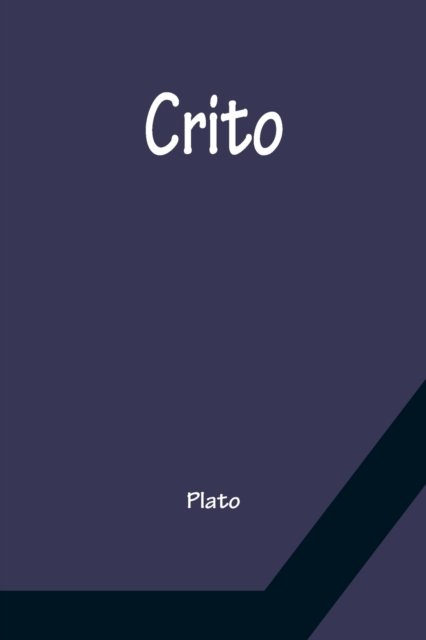 Cover for Plato · Crito (Paperback Bog) (2022)