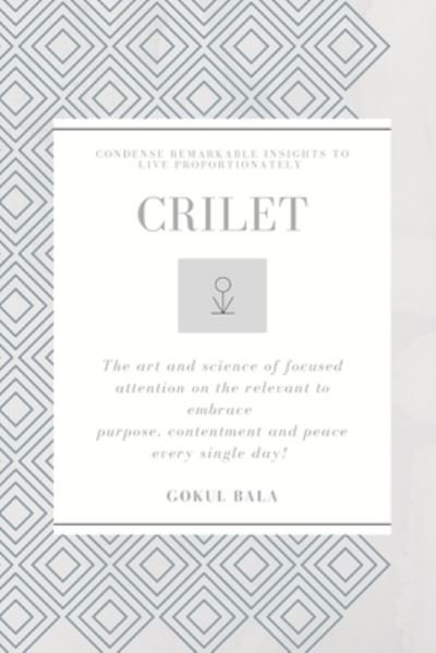 Cover for Gokul Bala · Crilet (Pocketbok) (2020)