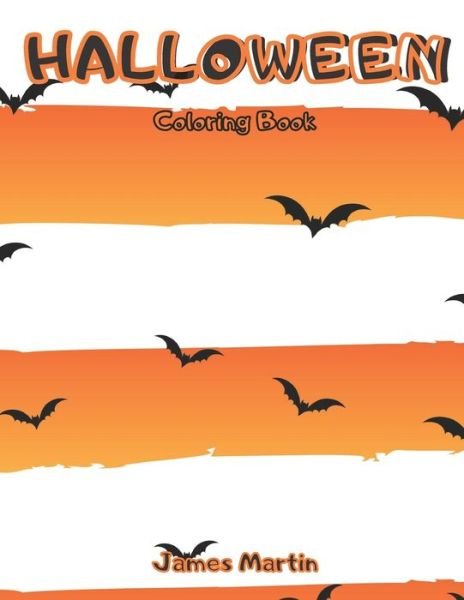 Cover for James Martin · Halloween Coloring Book (Paperback Bog) (2020)