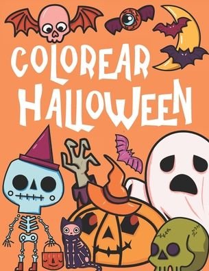 Cover for Bee Art Press · Colorear Halloween (Paperback Bog) (2020)