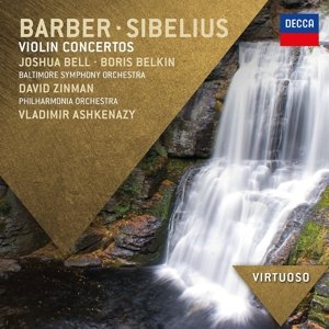 Cover for Barber · Violin Concerto Sibelius: Viol (CD) (2015)