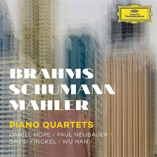 Cover for Hope / Neubauer / Finckel / Han · Brahms / Schumann / Mahler: Piano Quartets (CD) (2015)