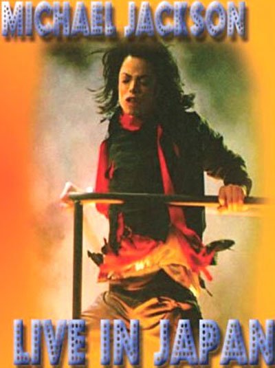 Cover for Michael Jackson · Live in Japan (DVD) (2013)