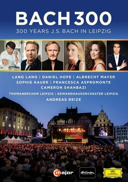Cover for Bach,j.s. / Mayer / Shahbazi / Aspromonte · Bach 300 - 300 Years Bach in Leipzig (DVD) (2023)