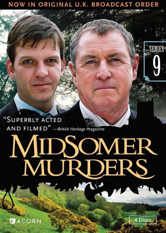 Cover for Midsomer Murders Series 9 Reissue (DVD) [Reissue edition] (2014)