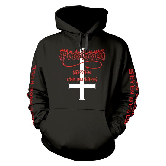 Cover for Possessed · Seven Churches (Hoodie) [size S] (2025)