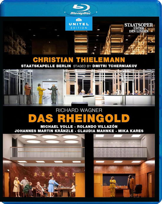 Cover for Wagner / Thielemann / Tcherniakov · Das Rheingold (Blu-ray) (2024)