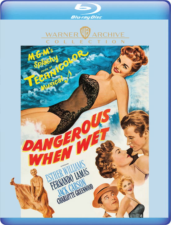 Cover for Dangerous when Wet (Blu-ray) (2023)