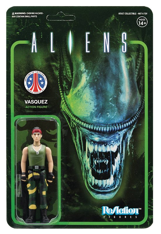 Aliens Reaction Figure - Vasquez - Aliens - Merchandise - SUPER 7 - 0840049800090 - 15. december 2020