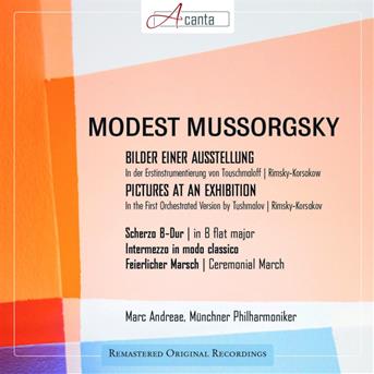 Cover for Marc Andrae · Mussorgsky:Bilder einer Ausste (CD) (2013)