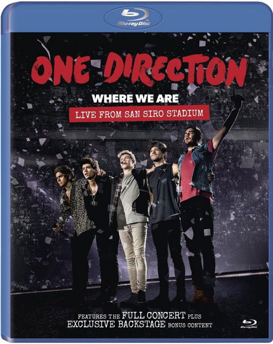 Where We Are: Live from San Siro Stadium - One Direction - Elokuva - SYCO - 0888430587090 - maanantai 1. joulukuuta 2014