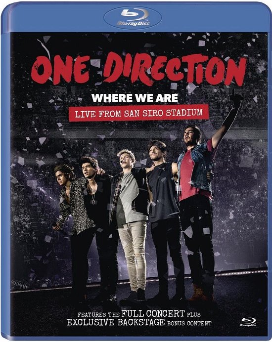 Where We Are: Live from San Siro Stadium - One Direction - Filmes - SYCO - 0888430587090 - 1 de dezembro de 2014