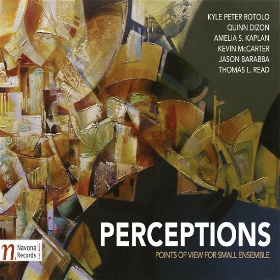 Cover for Rotolo / New England String Quartet / Hoener · Perceptions: Points of View for Small Ensemble (CD) (2013)