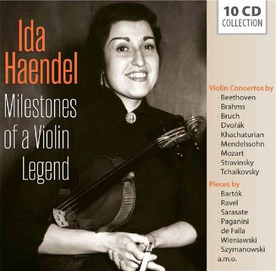 Cover for Haendel Ida · Milestones of a Violin Legend (CD) (2019)