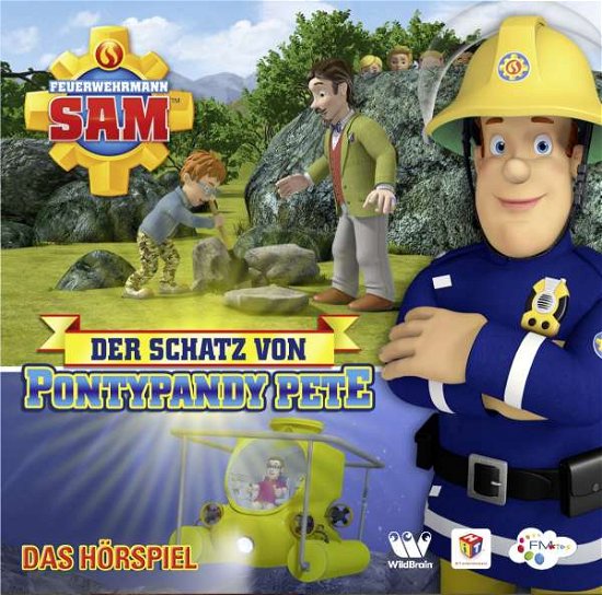 Cover for Feuerwehrmann Sam · Der Schatz Von Pontypandy Pete-das CD Hörspiel (CD) (2020)
