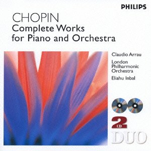 Cover for Claudio Arrau · Chopin: Works for Piano and or (CD)