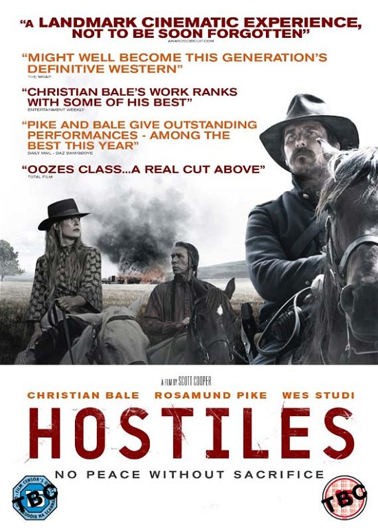 Cover for Hostiles (DVD) (2018)