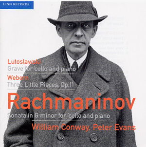 Cover for Rachmaninov / Conway / Evans · Rachmaninov &amp; Lutoslawski &amp; Webern (CD) (1992)