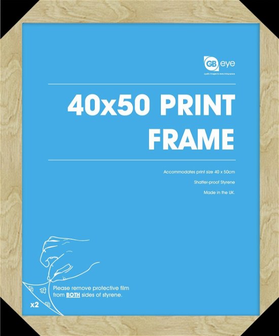 Cover for Gb Eye · GBEYE - MDF Oak Frame - Mini - 40 x 50cm - X2 (Leketøy)