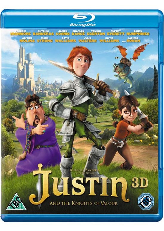 Cover for Justin and the Knights of Valo · Justin And The Knights Of Valour 3D+2D (Blu-ray) (2014)